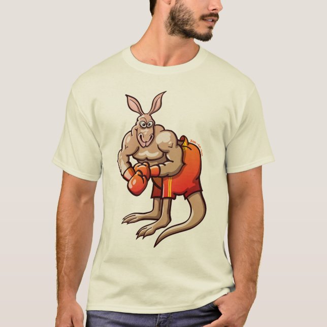 Boxing Kangaroo T-Shirt (Front)