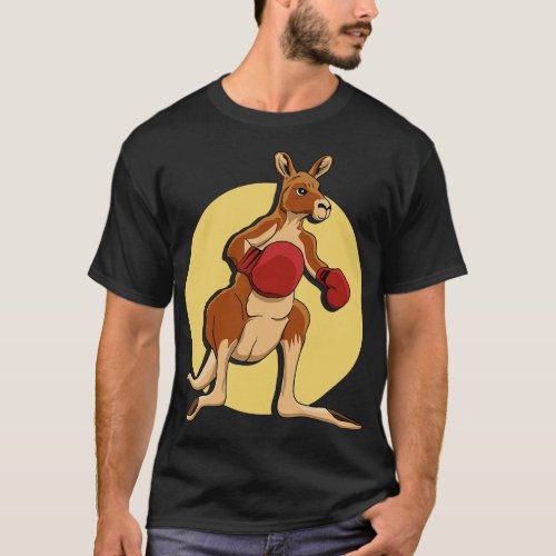 Boxing Kangaroo T_Shirt