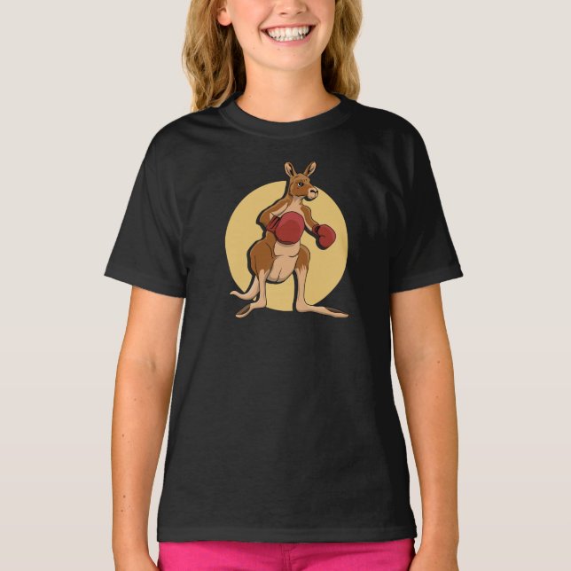 Boxing Kangaroo T-Shirt (Front)