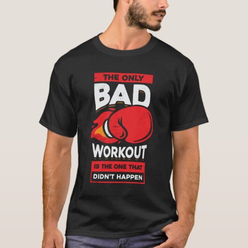Boxing Kickboxing Sport Boxer Kickboxer Gift T_Shirt