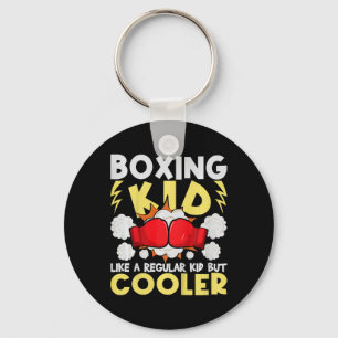 Boxing Kid Like A Regular Kid But Cooler - Boxer K Keychain
