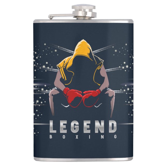 Boxing Legends |  Flask (Front)