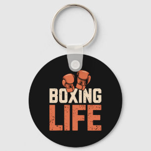 Boxing Life For Amateur Professional Boxers 3 Keychain