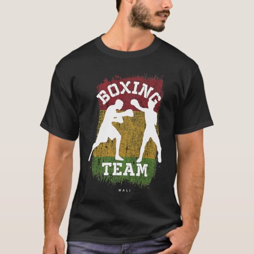 Boxing Mali Combat Sports Fighter Boxing T_Shirt