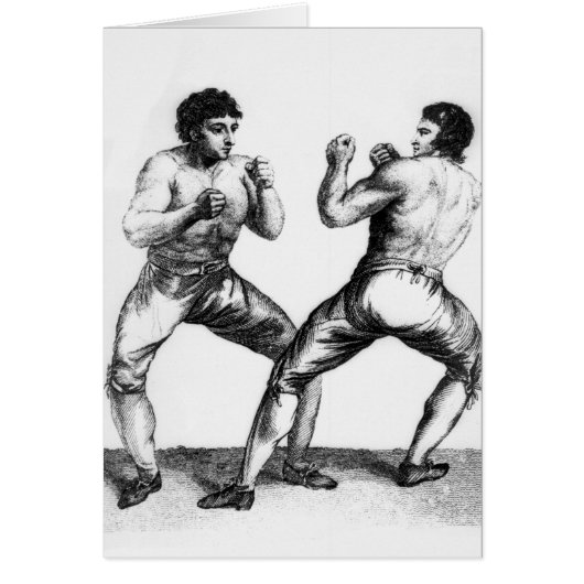 Boxing Match Cards (Front)