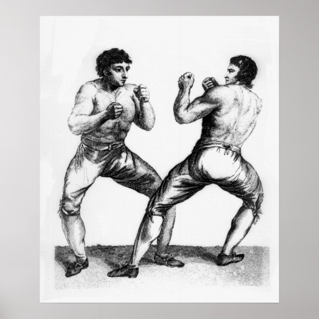 Boxing Match Poster (Front)