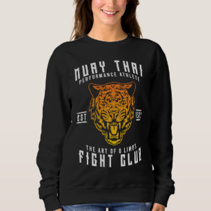 Boxing Muay Thai  Kickboxing  Women Men Sweatshirt