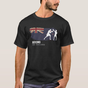 Boxing New Zealand Combat Sports Fighter Boxing T-Shirt
