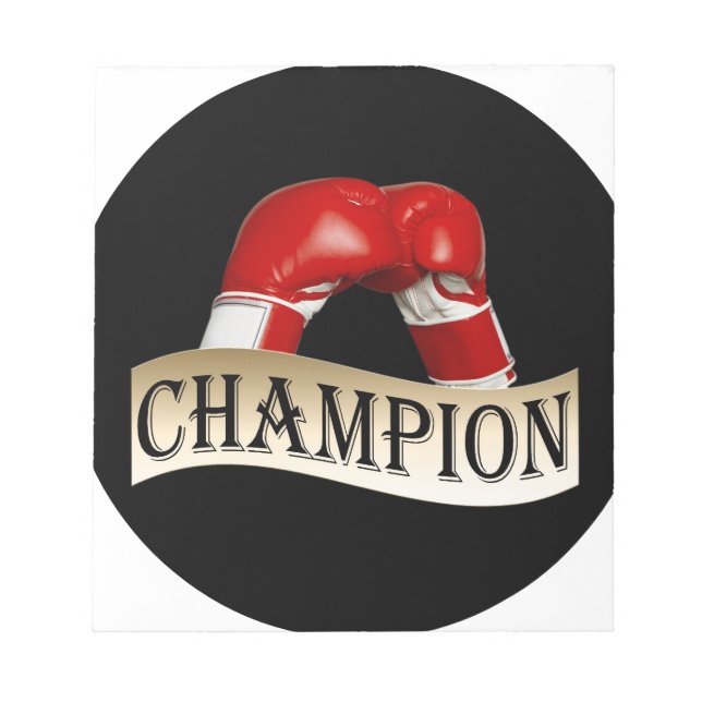 BOXING NOTEPAD (Front)
