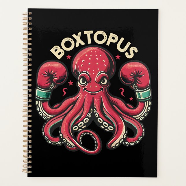 Boxing Octopus - Boxtopus Planner (Front)