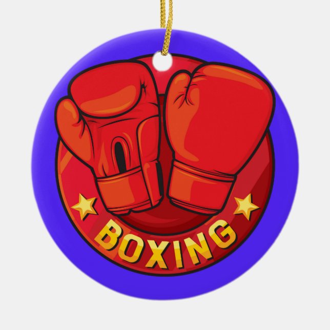 Boxing Ornament (Front)