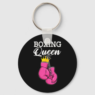 Boxing Queen Boxing Player Sport Lover Boxer  Keychain