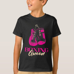 Boxing Queen Kickboxer Kickboxing Boxing Gloves Bo T-Shirt