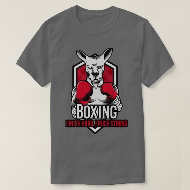 Boxing Quote T-Shirt (Design Front)