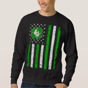Boxing Retro St Patricks Day Irish Sport American  Sweatshirt