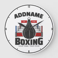 Boxing Ring ADD NAME Boxer Gym Speed Bag