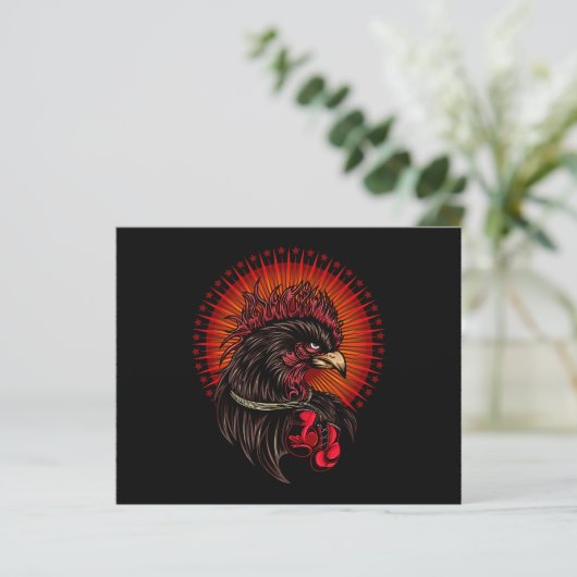 Boxing Rooster (Standing Front)