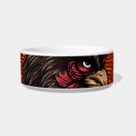 Boxing Rooster Bowl<br><div class="desc">Original vector art of a boxing rooster.</div>