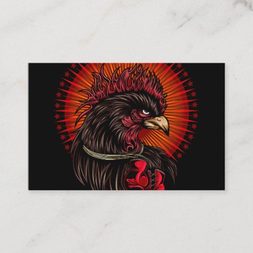 Boxing Rooster Discount Card