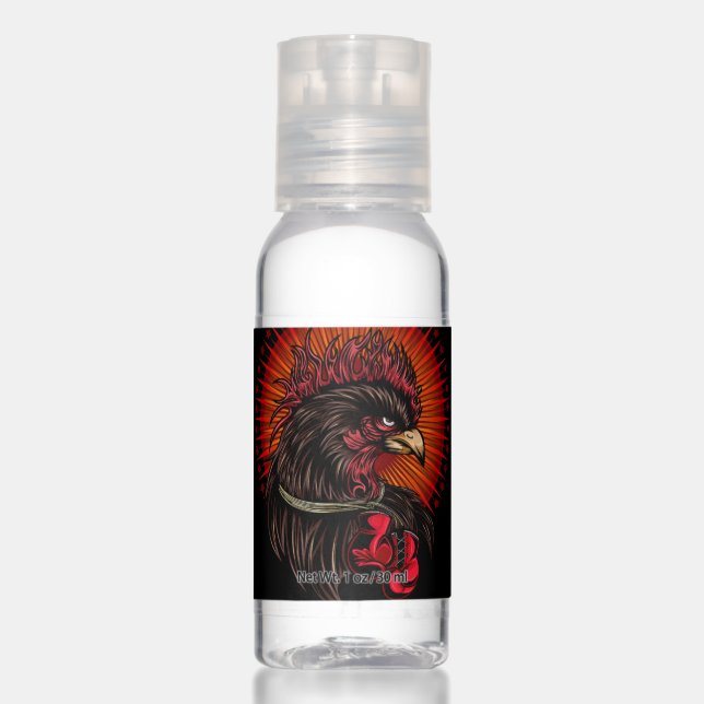 Boxing Rooster Hand Sanitizer (Front)