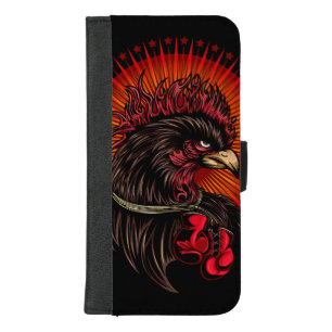 Boxing Rooster iPhone 8/7 Plus Wallet Case
