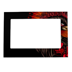 Boxing Rooster Magnetic Frame