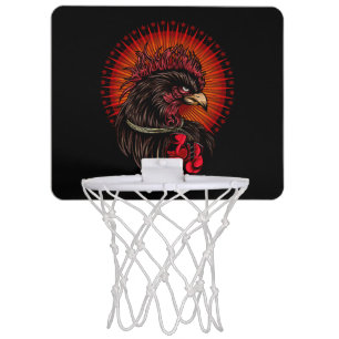 Boxing Rooster Mini Basketball Hoop