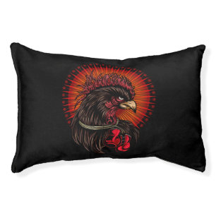 Boxing Rooster Pet Bed