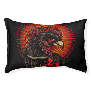Boxing Rooster Pet Bed