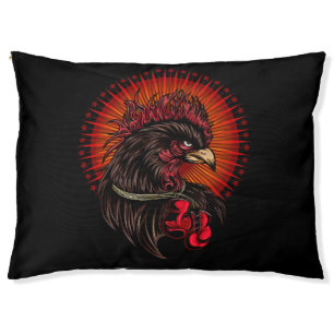 Boxing Rooster Pet Bed
