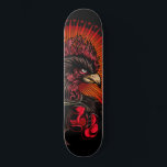 Boxing Rooster Skateboard<br><div class="desc">Original vector art of a boxing rooster.</div>