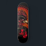 Boxing Rooster Skateboard<br><div class="desc">Original vector art of a boxing rooster.</div>