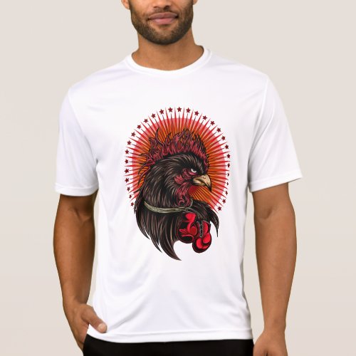 Boxing Rooster T_Shirt