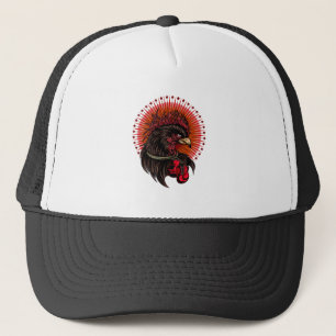 Boxing Rooster Trucker Hat