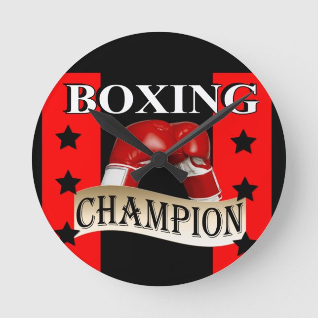 Boxing Round Clock (Front)