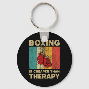 Boxing Son Vintage Boxing Boxer  Keychain