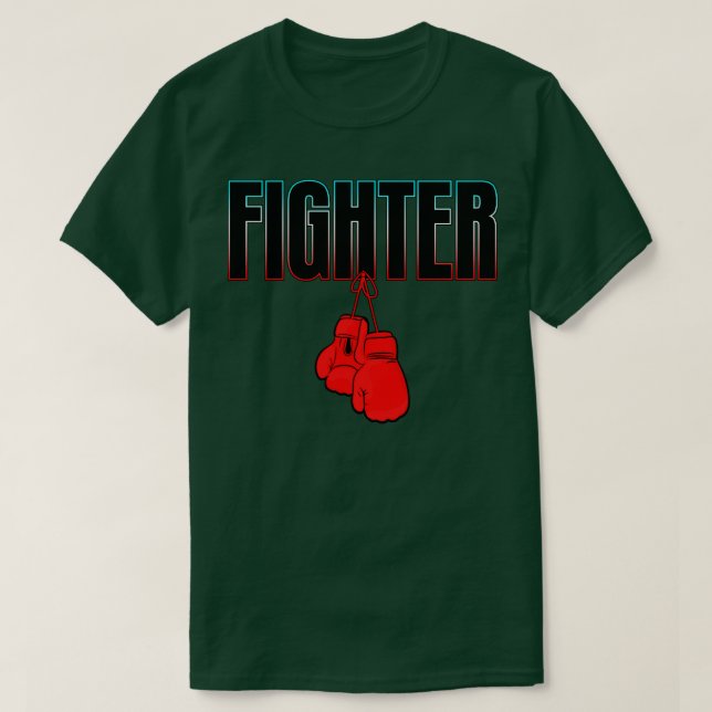 BOXING SPORTS GIFTS BOXER FIGHTER GIFTS T-Shirt (Design Front)