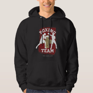 Boxing Switzerland Combat Sports Fighter Boxing Hoodie
