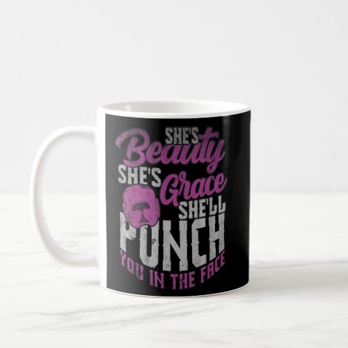 Boxing T Gloves Fighter Champion Punch Ring Coach  Coffee Mug