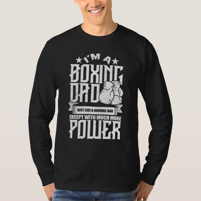 Boxing T Gloves Fighter Champion Punch Ring Coach  T-Shirt (Front)