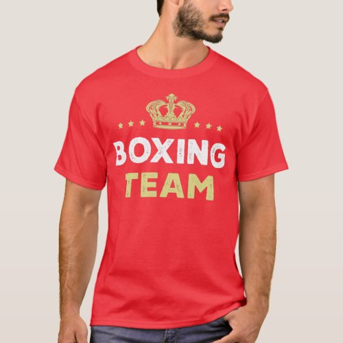 Boxing Team  2  T_Shirt