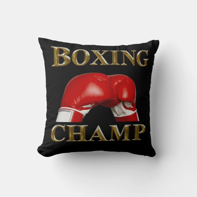 BOXING THROW PILLOW (Front)