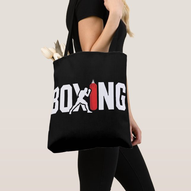 Boxing Tote Bag (Close Up)