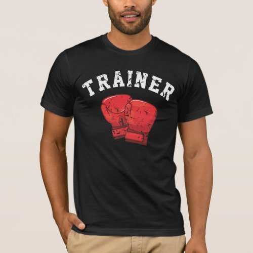 Boxing Trainer Boxer Personal Coach Box Training T_Shirt