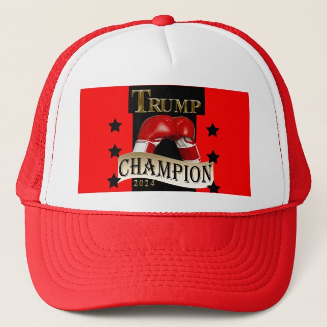 BOXING TRUCKER HAT (Front)