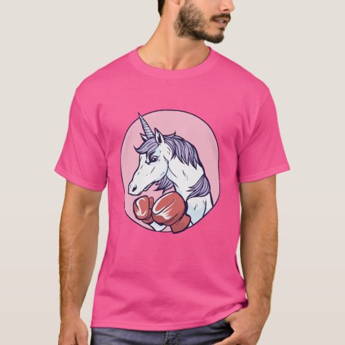 Boxing Unicorn T-Shirt