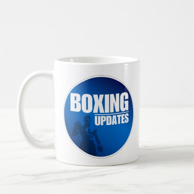 Boxing Updates Official Logo Mug (Left)
