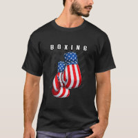 Boxing USA American Flag Boxing Gloves