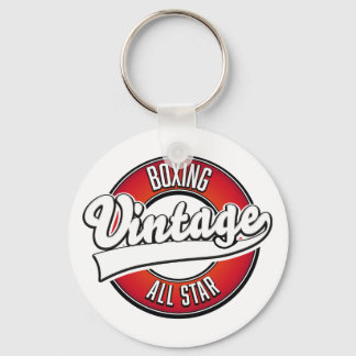 Boxing Vintage All star logo Keychain