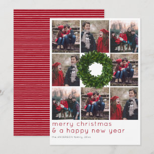 Boxwood Wreath 8 Grid Christmas Holiday